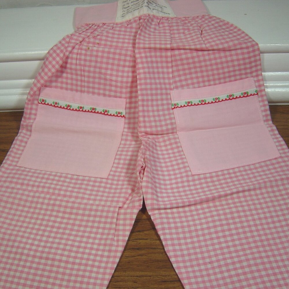 Vintage novelty hand made "Slipper Slacks" travel bag